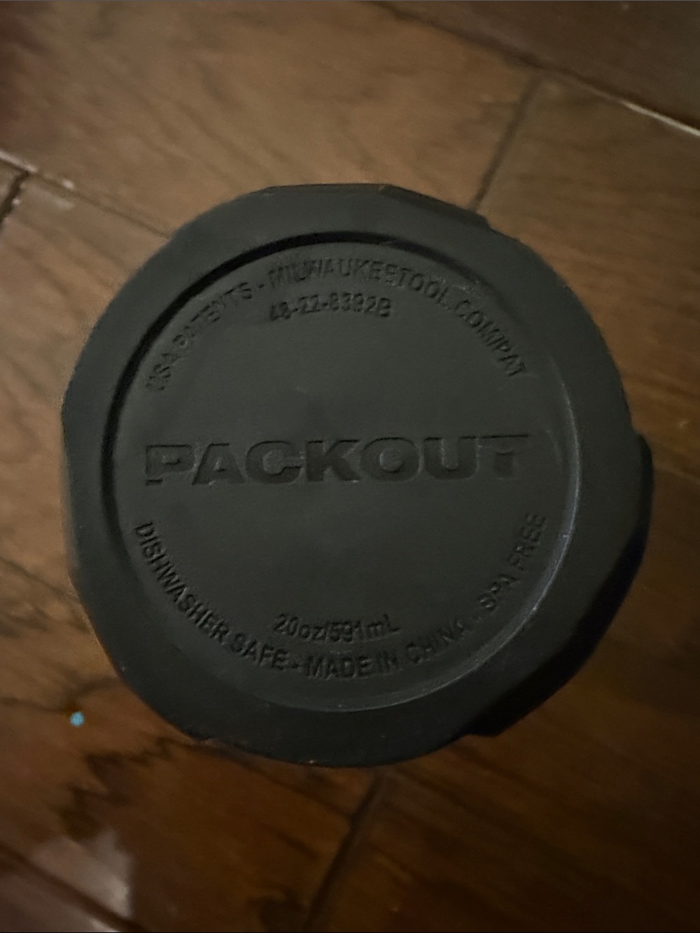 Packout Black Insulated Travel Tumbler - Picture 7 of 9